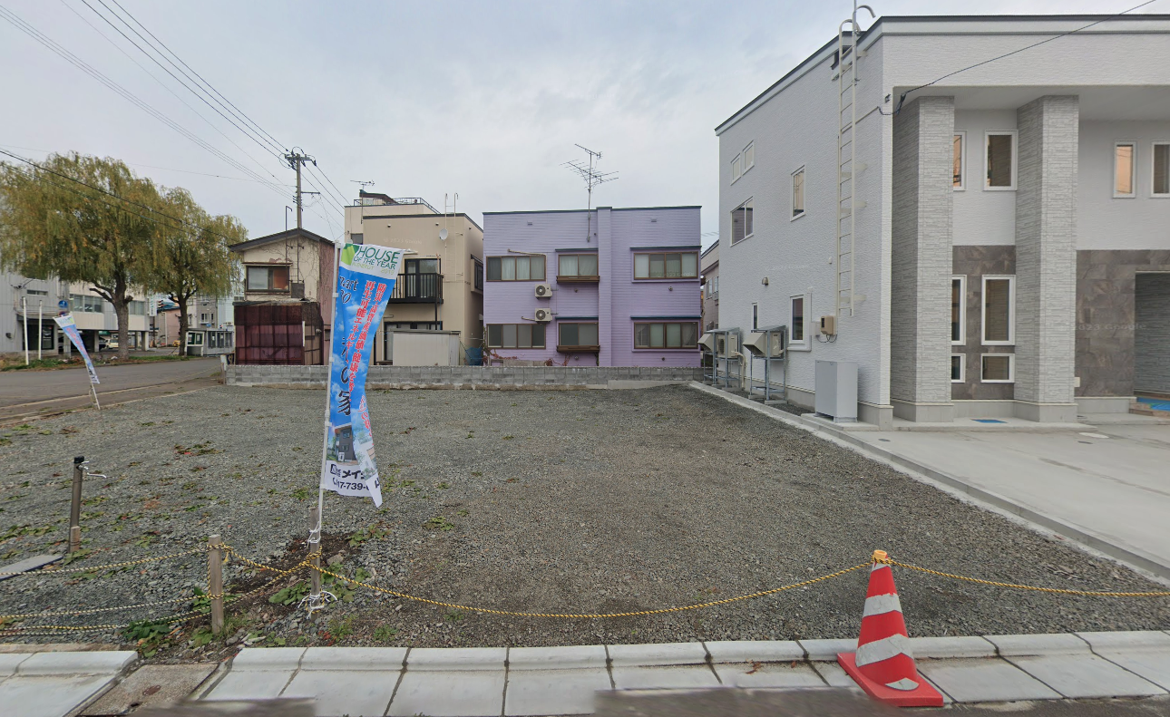 売地：青森市長島4丁目1-21